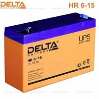 Акб 6 (Delta HR 6-15) 6В 15А/ч