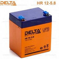 Акб 5,8 (Delta HR 12-5.8) 12В 5,8А/ч