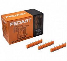 Гвозди 3.0*32 мм для монтажного пистолета с кованым наконечником Bullet point (1000 шт/уп) FEDAST