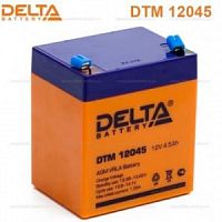 Акб 4,5 (Delta DTM 12045) 12В 4,5А/ч 
