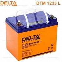 Акб 33 (Delta DTM 1233 L) 12В 33А/ч