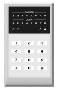 Кодовая панель Мираж-КД-04 (grey) Кодовая панель Мираж-КД-04 (grey)