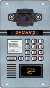 Вызывная панель DKS15124 IP (серебро) Beward Вызывная панель DKS15124 IP (серебро) Beward
