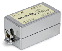 CA-IDC-C5e-SH-F-WH Hyperline Проходной адаптер