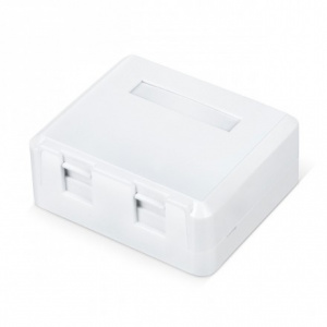 Корпус розетки WR-MB-2 белая 505220 WRline Корпус розетки WR-MB-2 белая 505220 WRline