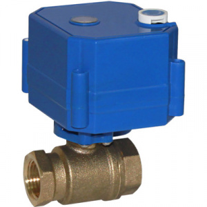 Шаровый кран 1/2" с электроприводом, 12V Бастион Шаровый кран 1/2" с электроприводом, 12V Бастион