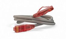 Патч-корд 1м Hyperline PC-LPM-UTP-RJ45-RJ45-C5e-1M-LSZH-GY серый