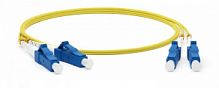 Патч-корд оптический 2м Hyperline FC-D2-9-LC/UR-LC/UR-H-2M-LSZH-YL, желтый