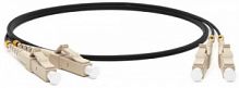 Патч-корд 2м Hyperline FC-D2-50-LC/PR-LC/PR-H-2M-LSZH-BK