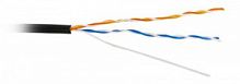 Кабель UUTP2-C5-S24-OUT-PE-BK-500 чёрный (500м) Hyperline