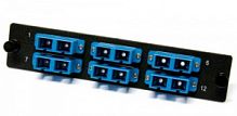 Патч-панель 19" FO-FPM-W120H32-12LC-BL Hyperline