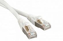 Патч-корд 0.5м Hyperline PC-LPM-STP-RJ45-RJ45-C5e-0.5M-LSZH-GY