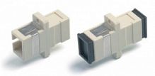 Адаптер SC/PC-SC/PC, MM, simplex, пластик, беж. FA-P11Z-SC/SC-N/BK-BG