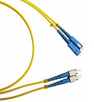 Патч-корд 3м Hyperline (FC-D2-9-FC/UR-SC/UR-H-3M-LSZH-YL)