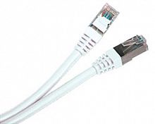 Патч-корд 0.5м PC-LPM-STP-RJ45-RJ45-C5e-0.5M-LSZH-WH 