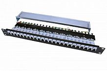 Патч-панель 19", 24 порта Hyperline PP3-19-24-8P8C-C5E-SH-110D