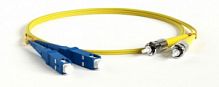 Патч-корд оптический 3м Hyperline FC-D2-9-SC/UR-SC/UR-H-3M-LSZH-YL
