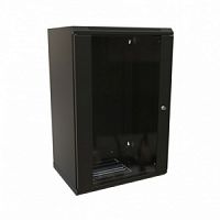 Шкаф WR-TW-1845-GP-RAL9004 18U 908x600х450мм 520253 WRline