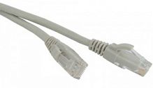 Патч-корд 1м Hyperline PC-LPM-UTP-RJ45-RJ45-C6-1M-LSZH-GY серый