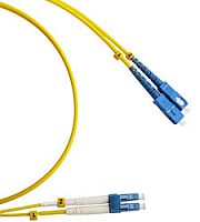 Патч-корд 1м Hyperline FC-D2-9-LC/UR-SC/UR-H-1M-LSZH-YL