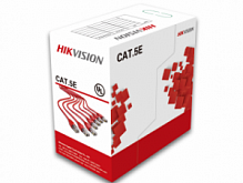 Кабель DS-1LN5E-S UTP-CAT5e 4 пары 24AWG (305м) Hikvision
