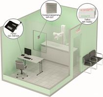 MP-912W2 Комплект светового, звукового и голосового вызова посетителя Hostcall