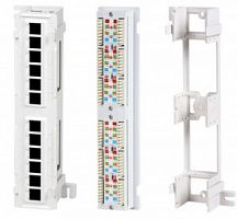Патч-панель настенная 12 портов RJ-45(8P8C) PPW-12-8P8C-C5e Hyperline