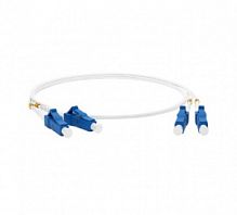 Патч-корд 3м Hyperline FC-D2-9A1-FC/UR-LC/UR-H-3M-LSZH-WH